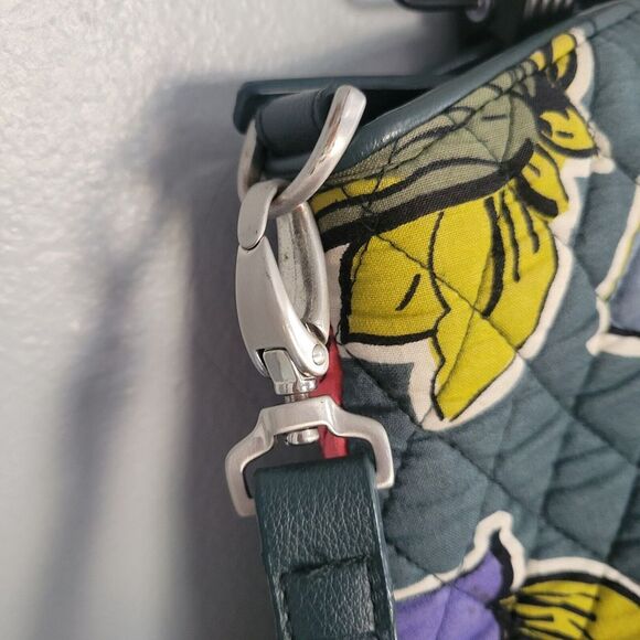 VERA BRADLEY FALLING FLOWERS DAY OFF SATCHEL Handbag‎ Crossbody - Picture 3 of 15